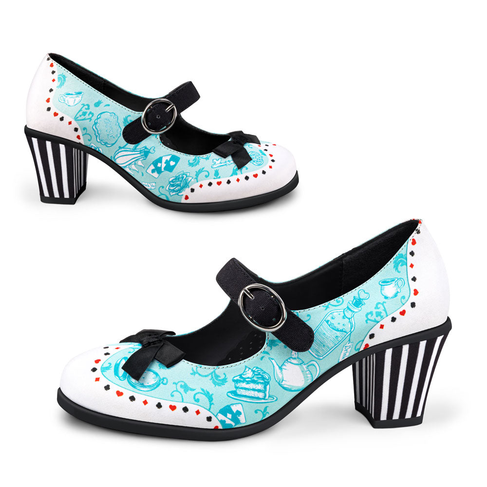 Chocolaticas® Alice Mid Heels Women's Mary Jane Pump