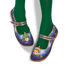 Chocolaticas® Jolly Sisters Women's Mary Jane Flat