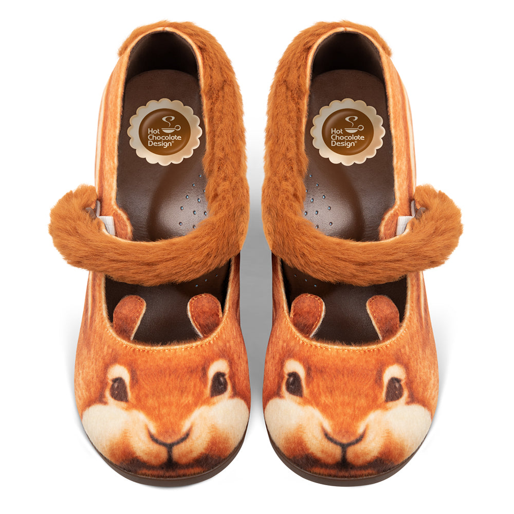 Chocolaticas® Nutty Cheeks Mid Heels Women's Mary Jane Pump