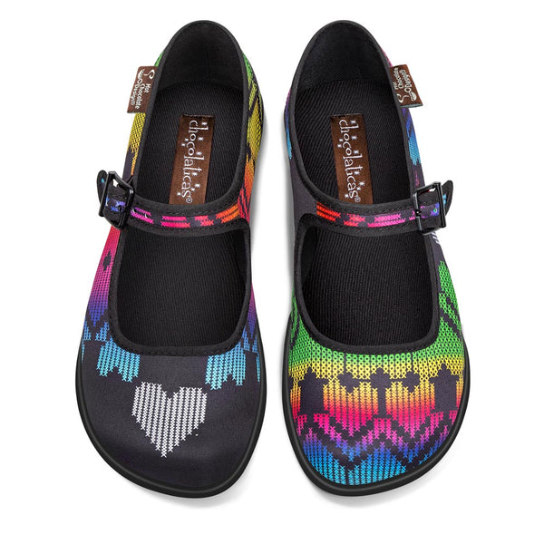 Chocolaticas Stitch Women s Mary Jane Flat Hot Chocolate