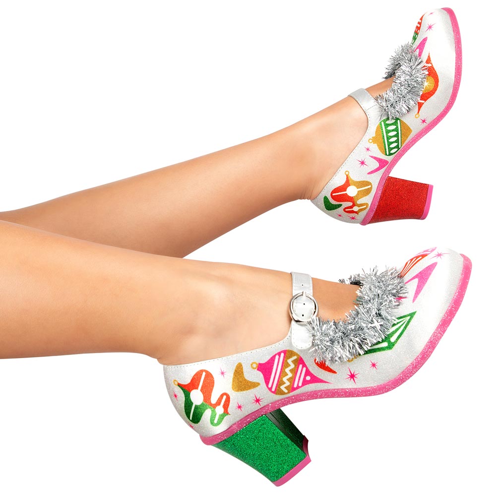 Chocolaticas® Mid Heels President Of The Christmas Decorating Committee Women's Mary Jane Pump