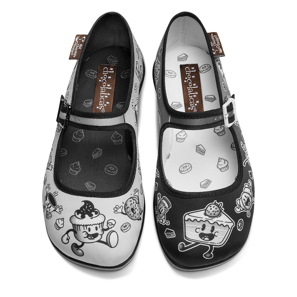 ChocolaticasĀ® Cartoon Women's Mary Jane Flat