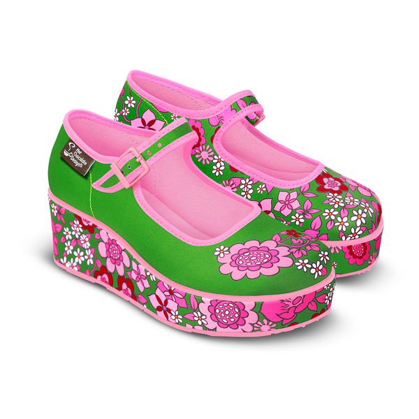 Pink mary janes womens hot sale