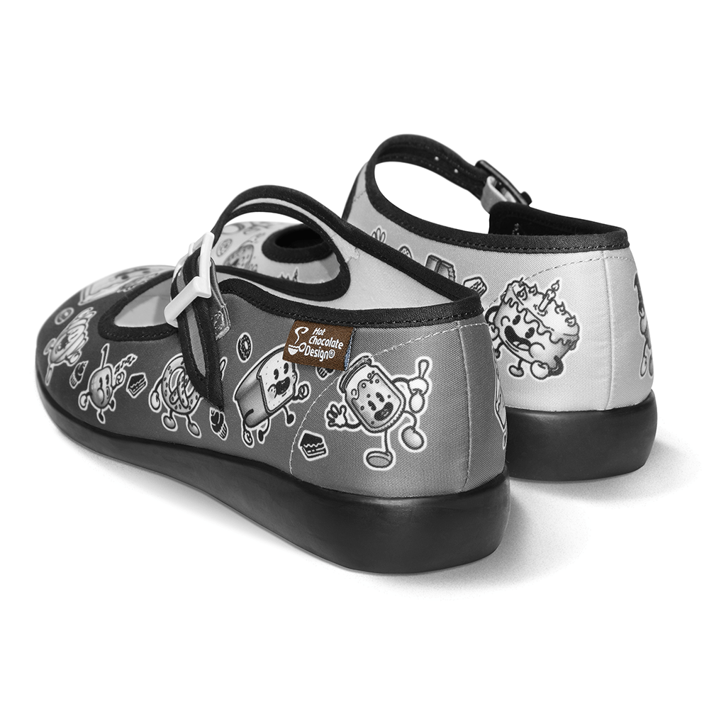 ChocolaticasĀ® Cartoon Women's Mary Jane Flat
