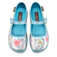 Chocolaticas® Sweet Heart Women's Mary Jane Flat