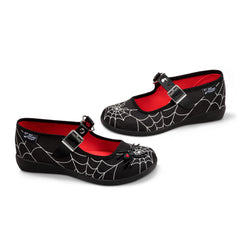 Chocolaticas® Widow Heart Women's Mary Jane Flat