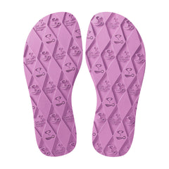 Chocolaticas® Purple Glitter Women's Mary Jane Platform
