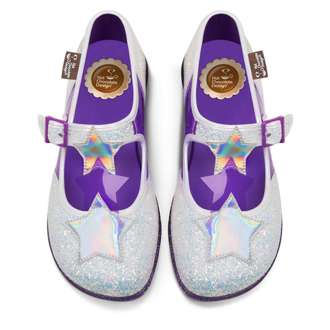 Chocolaticas® Starlight Women's Mary Jane Flat