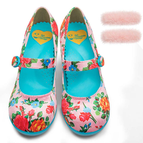 Chocolaticas® Mid Heels Miss Kitsch Women's Mary Jane Pumps