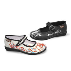 Chocolaticas® Blood & Bones Women's Mary Jane Flat