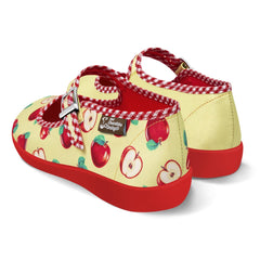 Chocolaticas® Apple Women's Mary Jane Flat