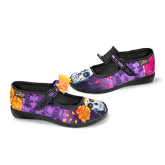 Chocolaticas® Dia de Muertos Women's Mary Jane Flat