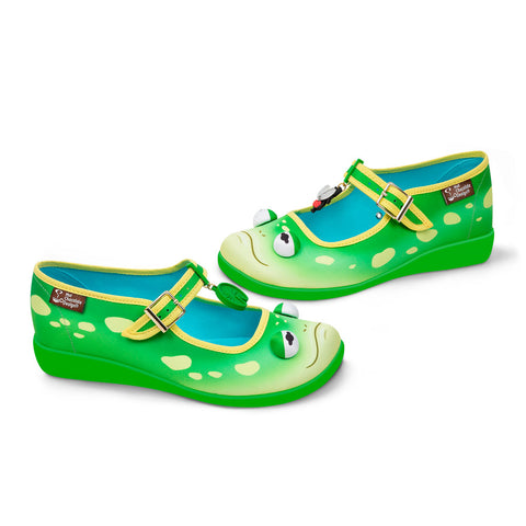 Chocolaticas® Froggy Women's Mary Jane Flat