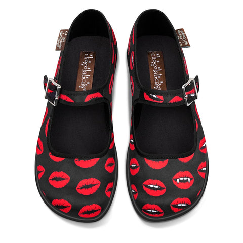 Chocolaticas® Kiss Me. Women's Mary Jane Flat