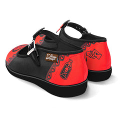 Chocolaticas® Love Will Tear Us Apart Women's Mary Jane Flat