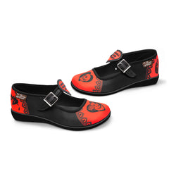 Chocolaticas® Love Will Tear Us Apart Women's Mary Jane Flat