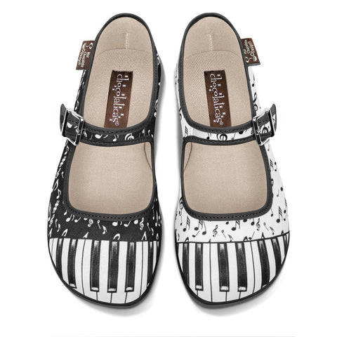 Chocolaticas® Thank You Music 2 Women's Mary Jane Flat