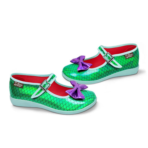 Chocolaticas® Under The Sea Women's Mary Jane Flat