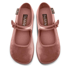 Chocolaticas® Rosé Women's Mary Jane Flat