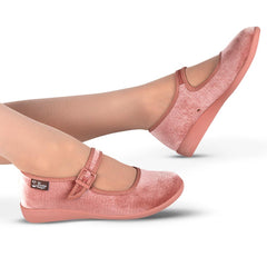 Chocolaticas® Rosé Women's Mary Jane Flat