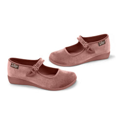 Chocolaticas® Rosé Women's Mary Jane Flat