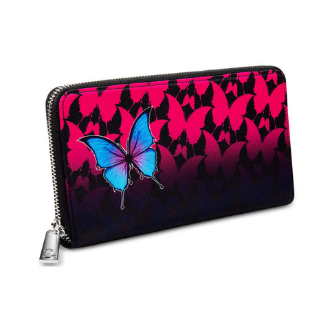 Chocolaticas® Dark Butterfly Women's Wallet