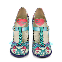 Chocolaticas® High Heels Dragonfly Women's Mary Jane Pump