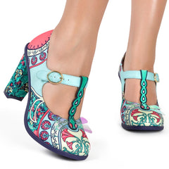 Chocolaticas® High Heels Dragonfly Women's Mary Jane Pump