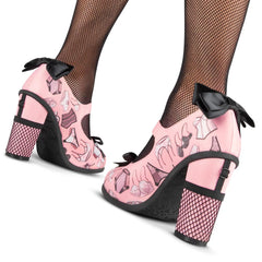 Chocolaticas® High Heels Lingerie Women's Mary Jane Pump