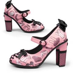 Chocolaticas® High Heels Lingerie Women's Mary Jane Pump