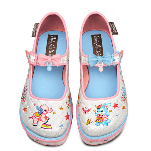 Chocolaticas® Kitschy Blanket Women's Mary Jane Platform