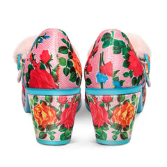 Chocolaticas® Mid Heels Miss Kitsch Women's Mary Jane Pumps