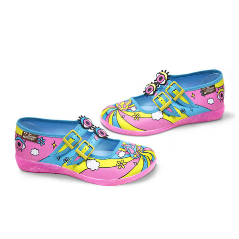 Chocolaticas® Trippy Daze Women's Mary Jane Flat