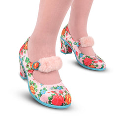 Chocolaticas® Mid Heels Miss Kitsch Women's Mary Jane Pumps