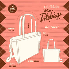 Chocolaticas® No Signal Women's Mini Tote Bag