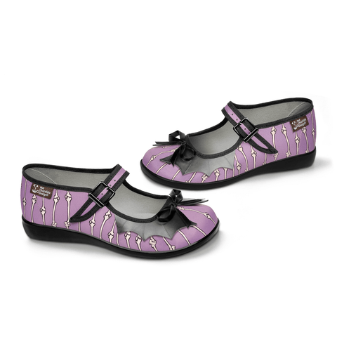 Chocolaticas® Betty Bones Women's Mary Jane Flat