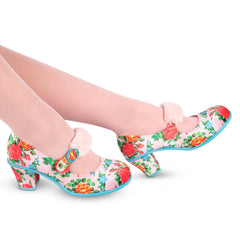Chocolaticas® Mid Heels Miss Kitsch Women's Mary Jane Pumps